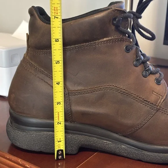 Red Wing Safety Chukka Steel Toe Work Boots 6662 Mens 10.5 E3 Brown Leather READ - Picture 8 of 13